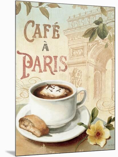 Cafe in Europe I-Lisa Audit-Mounted Premium Giclee Print