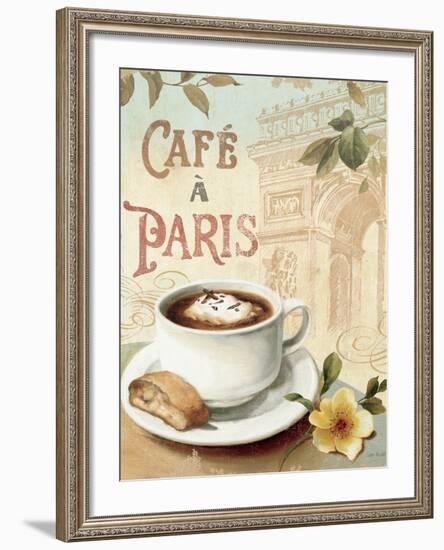 Cafe in Europe I-Lisa Audit-Framed Premium Giclee Print