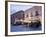 Cafe in the Evening, Piazza Duomo, Ortygia, Syracuse, Sicily, Italy, Europe-Martin Child-Framed Photographic Print