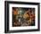 Cafe in the Old City-Leonid Afremov-Framed Premium Giclee Print