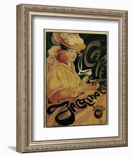 Cafe Jacqmotte-null-Framed Giclee Print