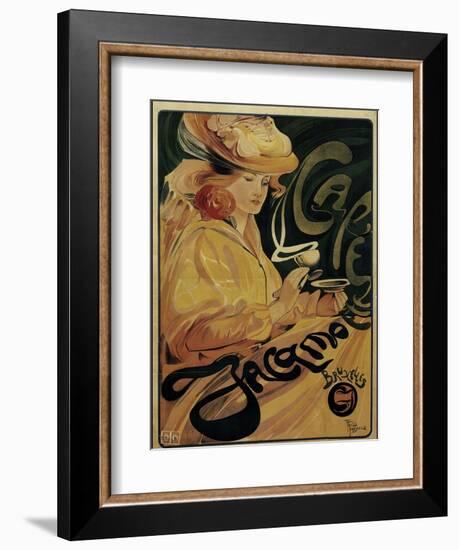 Cafe Jacqmotte-null-Framed Giclee Print