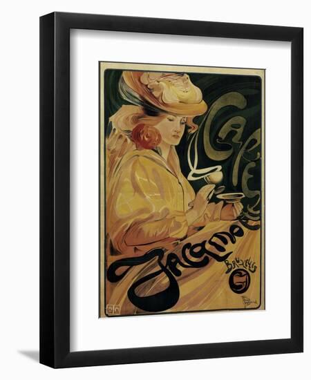 Cafe Jacqmotte-null-Framed Giclee Print