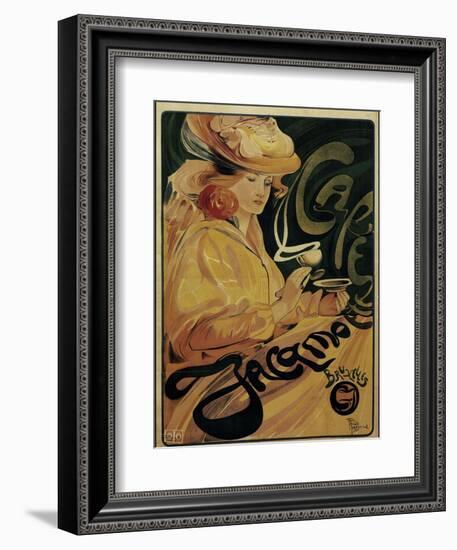 Cafe Jacqmotte-null-Framed Giclee Print