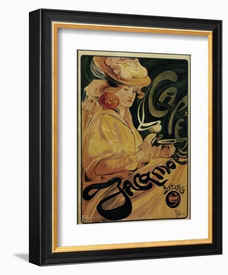 Cafe Jacqmotte--Framed Giclee Print