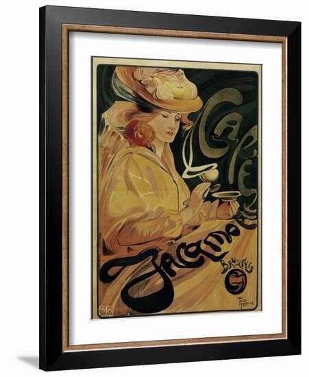 Cafe Jacqmotte-null-Framed Giclee Print