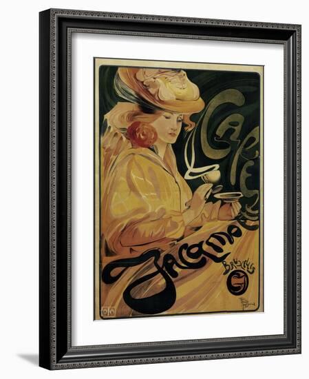 Cafe Jacqmotte-null-Framed Giclee Print