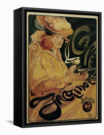 Cafe Jacqmotte-null-Framed Premier Image Canvas