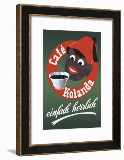 Cafe Kolanda-null-Framed Art Print