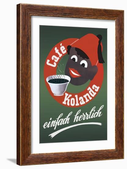 Cafe Kolanda-null-Framed Art Print