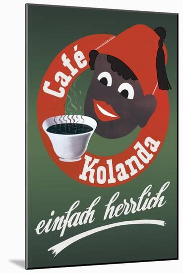 Cafe Kolanda-null-Mounted Art Print