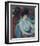 Cafe Lafayette - Portrait of Kay Laurell-William James Glackens-Framed Art Print