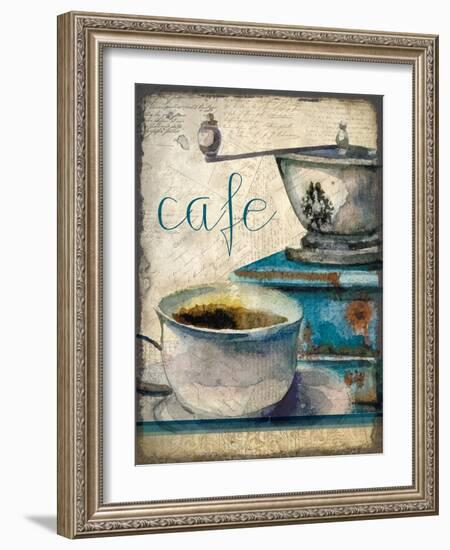 Cafe Latte 1-Kimberly Allen-Framed Art Print