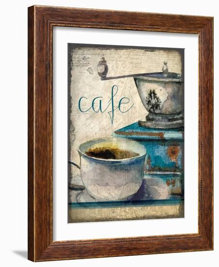 Cafe Latte 1-Kimberly Allen-Framed Art Print