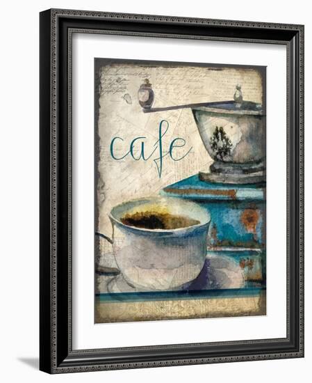 Cafe Latte 1-Kimberly Allen-Framed Art Print