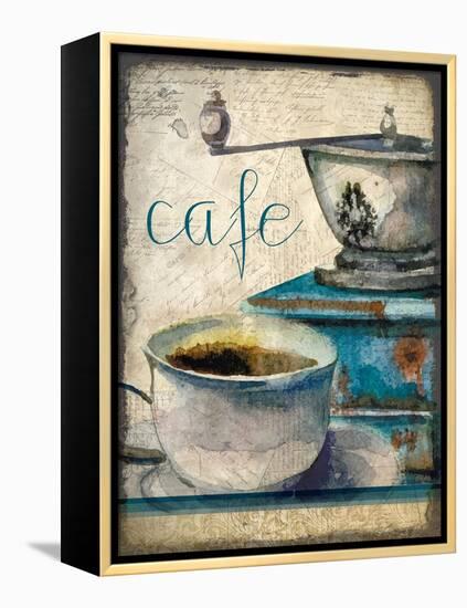 Cafe Latte 1-Kimberly Allen-Framed Stretched Canvas