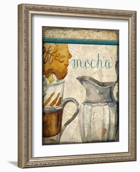 Cafe Latte 3-Kimberly Allen-Framed Art Print