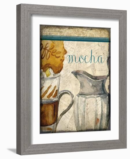 Cafe Latte 3-Kimberly Allen-Framed Art Print