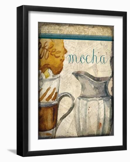 Cafe Latte 3-Kimberly Allen-Framed Art Print