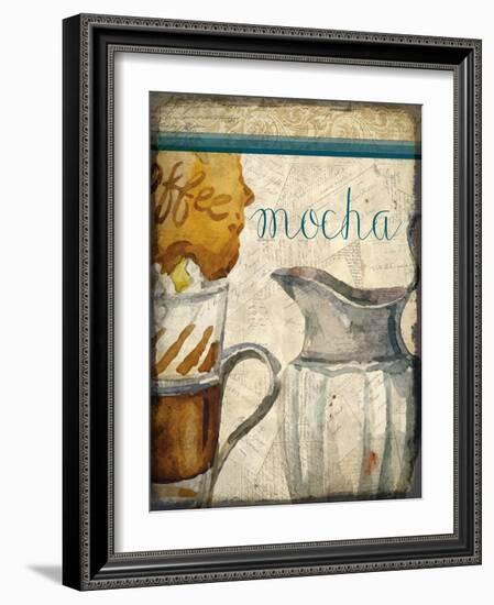 Cafe Latte 3-Kimberly Allen-Framed Art Print