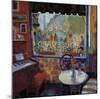 Cafe Le Boulevard, Paris-Manel Doblas-Mounted Giclee Print