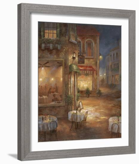 Cafe Marie-Nan-Framed Art Print