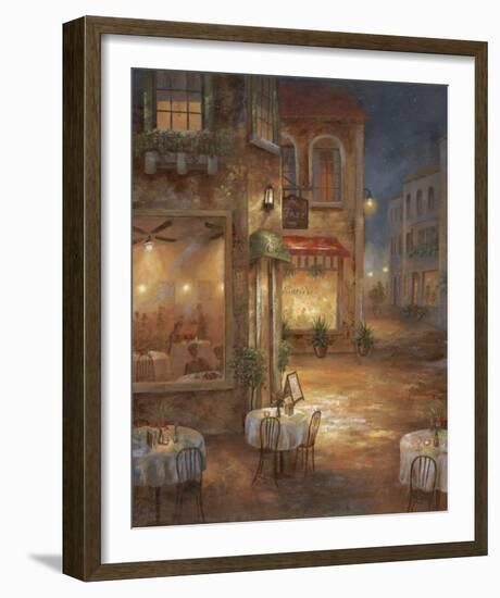 Cafe Marie-Nan-Framed Art Print