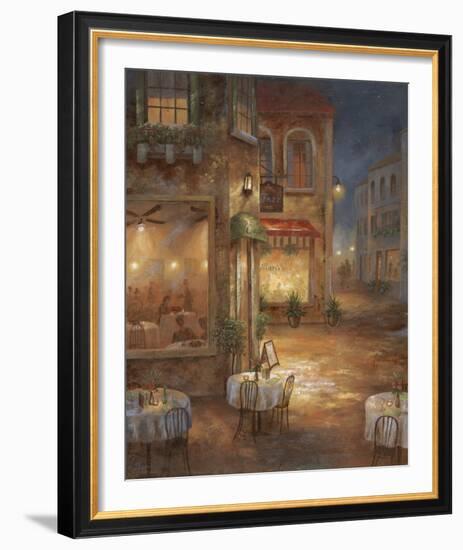 Cafe Marie-Nan-Framed Art Print