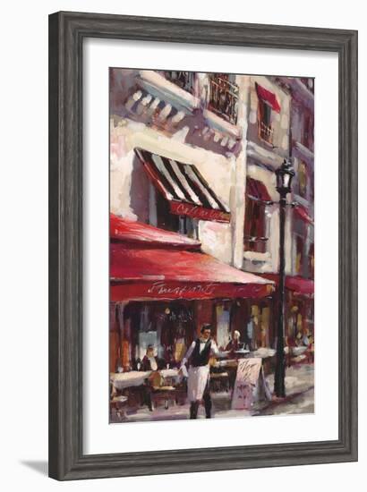 Café Marseille-Brent Heighton-Framed Art Print