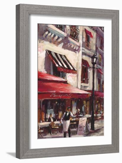 Café Marseille-Brent Heighton-Framed Art Print