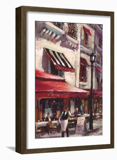 Café Marseille-Brent Heighton-Framed Art Print