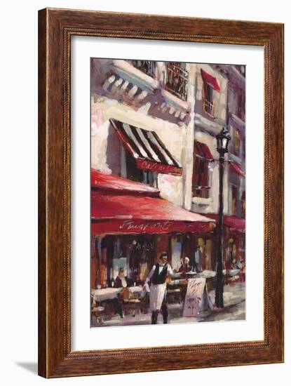 Café Marseille-Brent Heighton-Framed Art Print