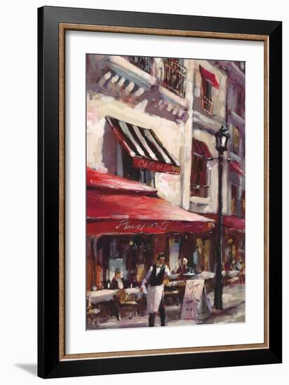 Café Marseille-Brent Heighton-Framed Art Print