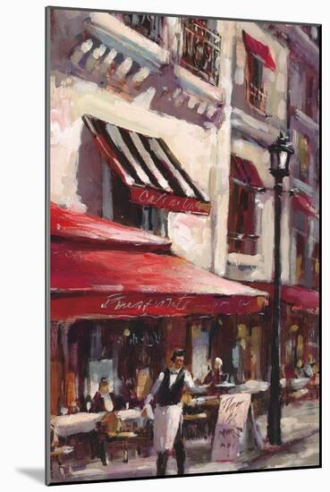 Café Marseille-Brent Heighton-Mounted Art Print