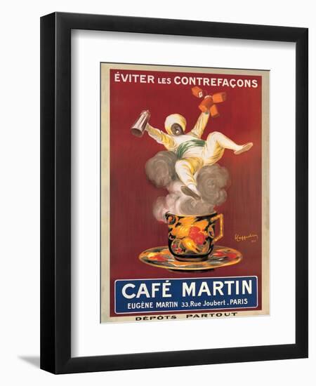 Cafe Martin, 1921-Leonetto Cappiello-Framed Premium Giclee Print