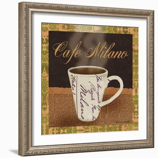 Cafe Milano-Lisa Ven Vertloh-Framed Art Print