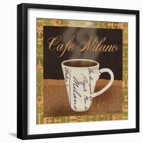 Cafe Milano-Lisa Ven Vertloh-Framed Art Print