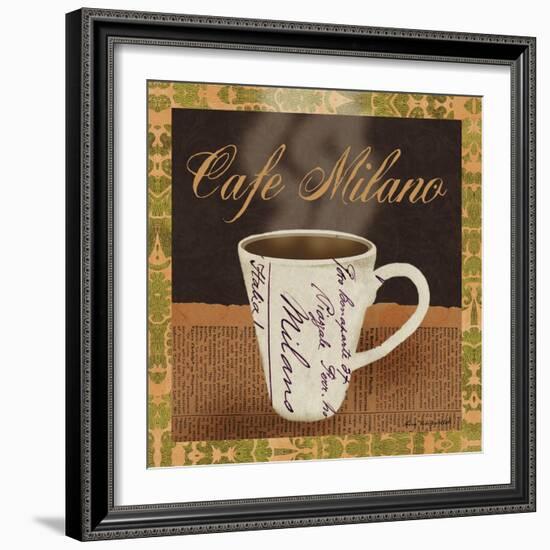 Cafe Milano-Lisa Ven Vertloh-Framed Art Print