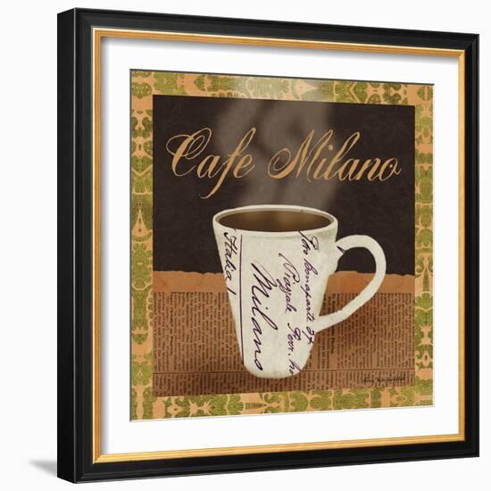 Cafe Milano-Lisa Ven Vertloh-Framed Art Print