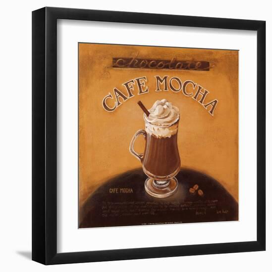 Cafe Mocha-Lisa Audit-Framed Art Print