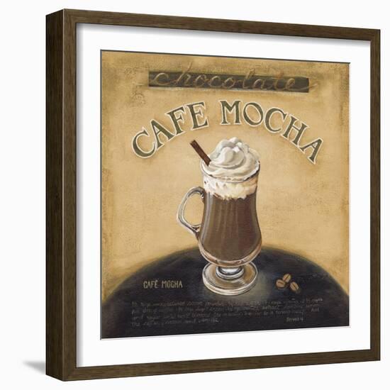 Cafe Mocha-Lisa Audit-Framed Giclee Print