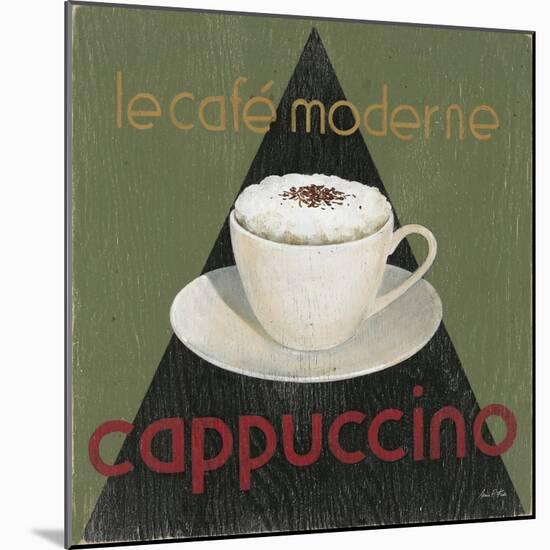 Café Moderne Cappuccino-Arnie Fisk-Mounted Art Print