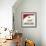 Cafe Moderne III-Marco Fabiano-Framed Art Print displayed on a wall