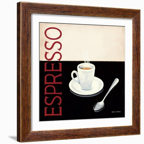 Cafe Moderne IV-Marco Fabiano-Framed Art Print