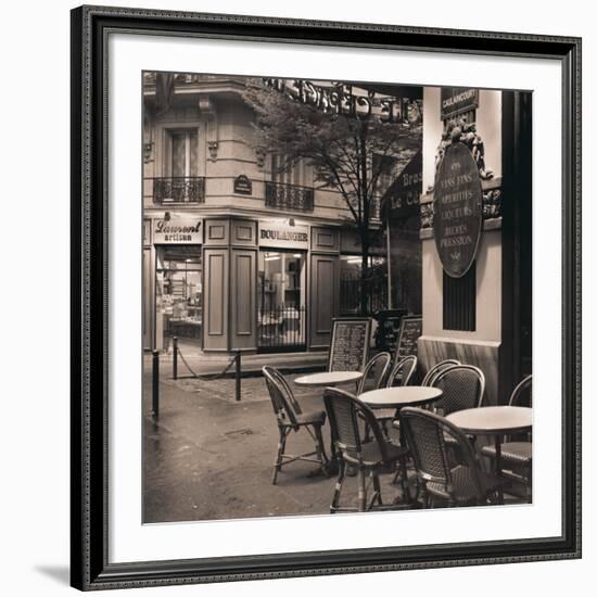 Café, Montmartre-Alan Blaustein-Framed Art Print