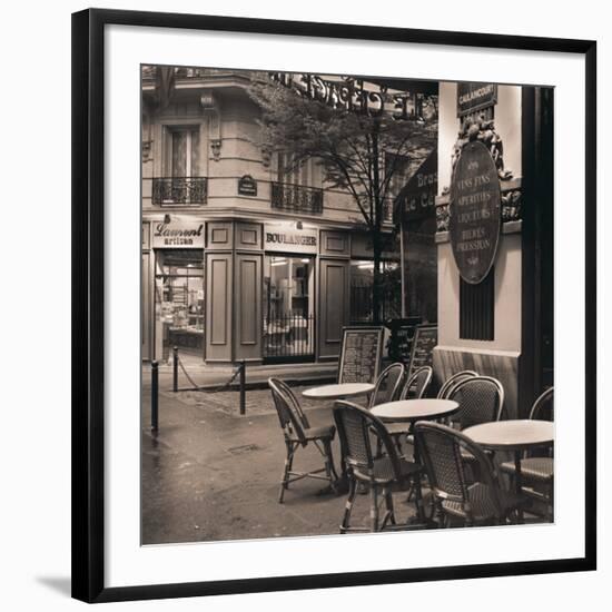 Café, Montmartre-Alan Blaustein-Framed Art Print