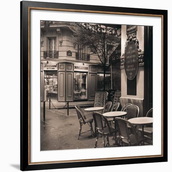 Café, Montmartre-Alan Blaustein-Framed Art Print