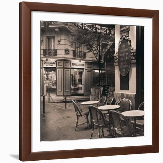 Café, Montmartre-Alan Blaustein-Framed Art Print