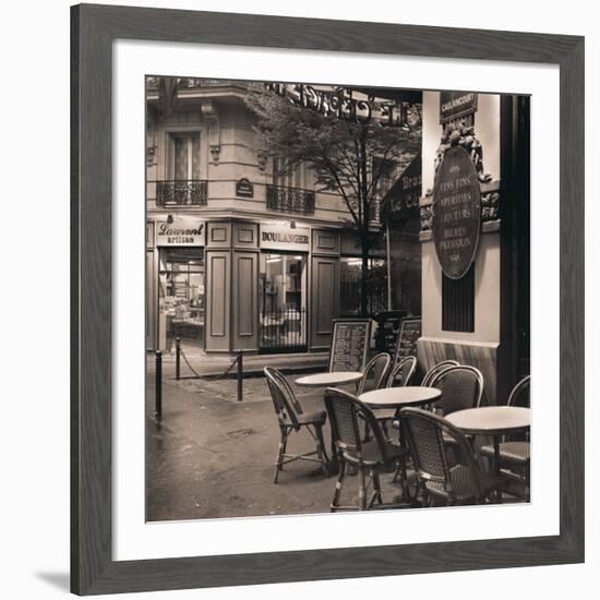 Café, Montmartre-Alan Blaustein-Framed Art Print