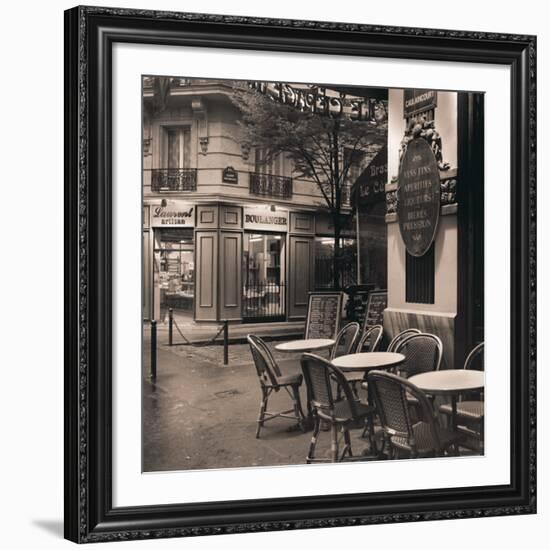 Café, Montmartre-Alan Blaustein-Framed Art Print